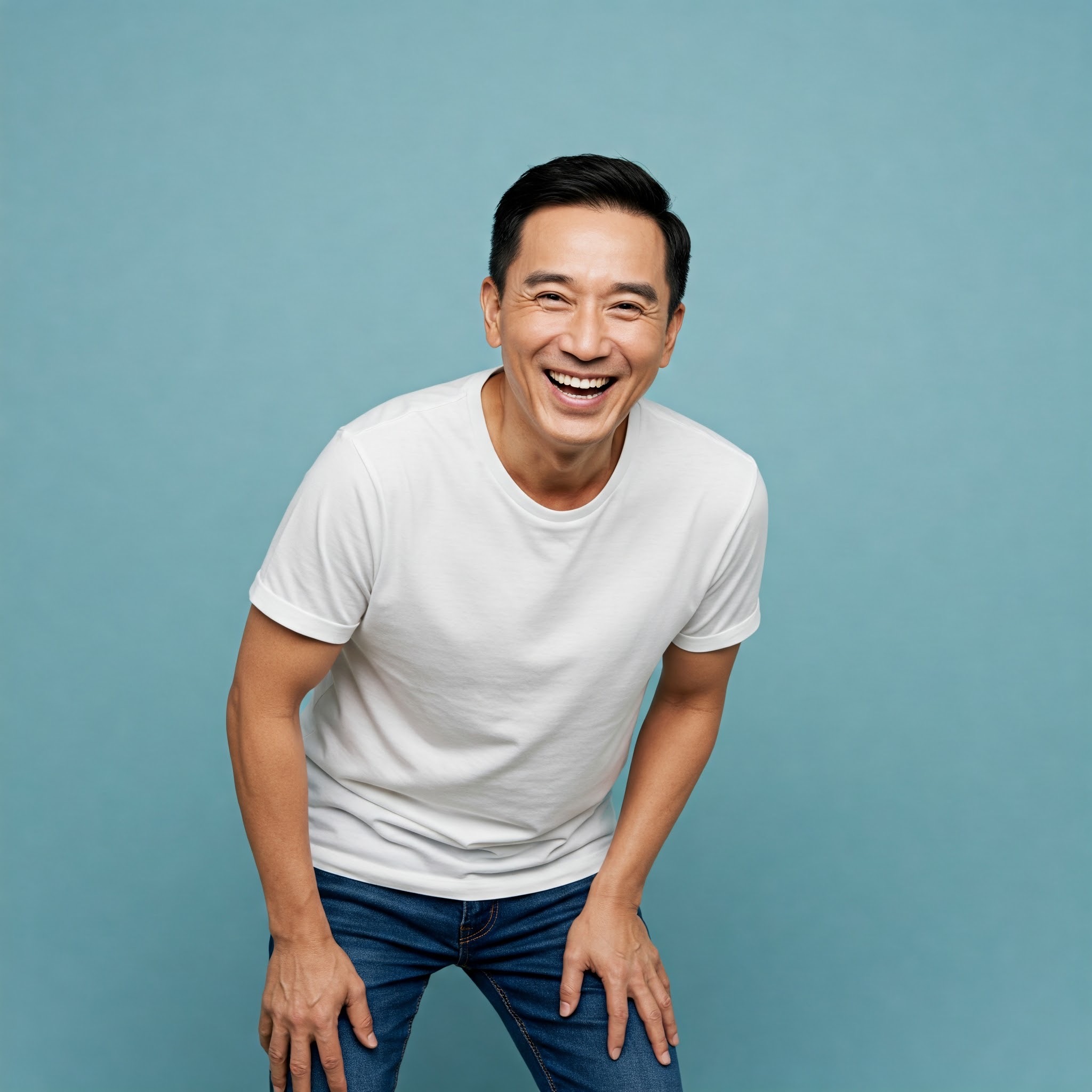 photo of Happy Man Laughing